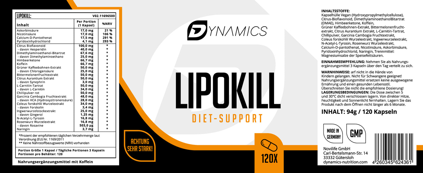 Lipokill 120 Kapseln