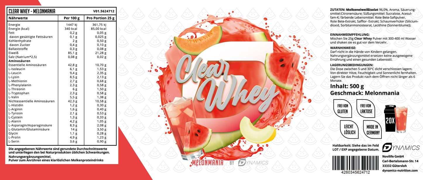 Clear Whey 500g