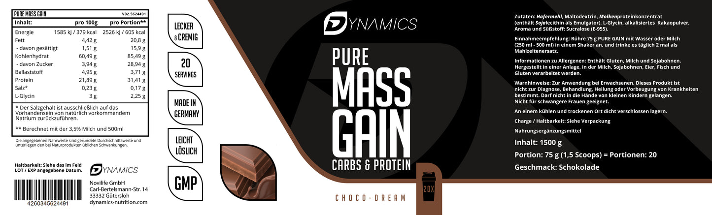 Pure Mass Gain 1,5kg